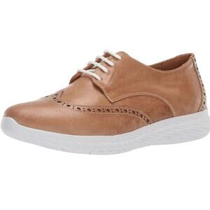 Driver Club USA Women's Leather Raleigh Extralight Wingtip Sneaker Loafer Size 5